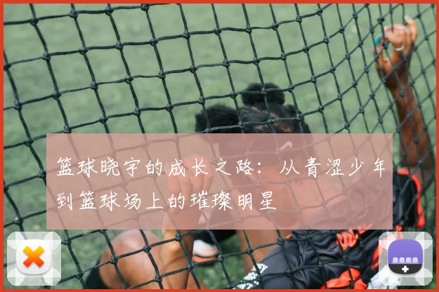 篮球晓宇的成长之路：从青涩少年到篮球场上的璀璨明星